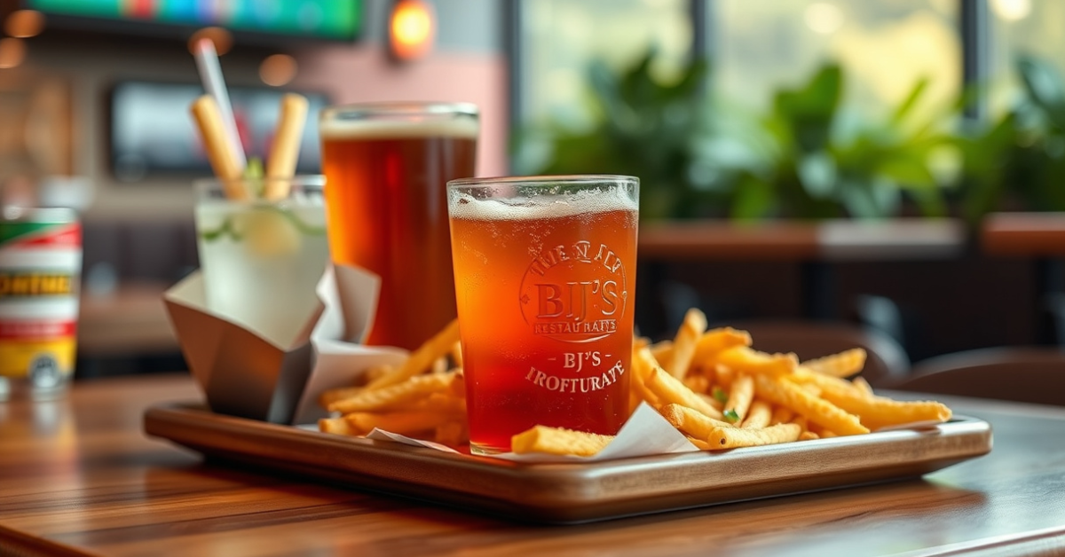 BJ’s Restaurant Happy Hour Menu With Prices For 2026