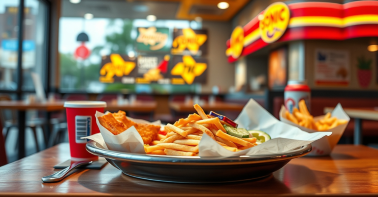 Sonic Dinner Menu With Prices For 2026