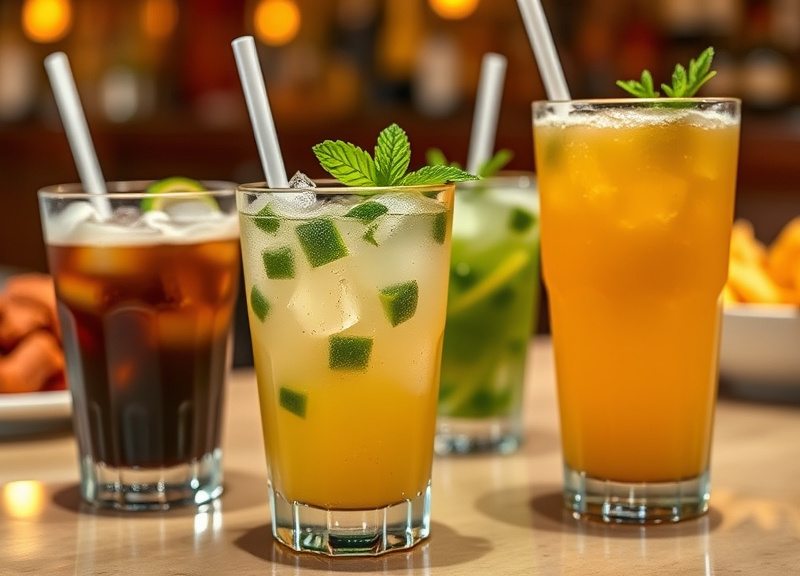 Are there gluten-free drink options on the Olive Garden drink menu?