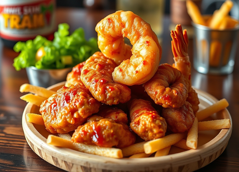 Chicken And Shrimp Combo